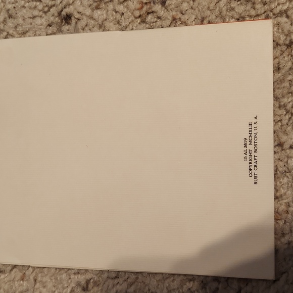 Lot of 7 Vintage Get Well Greeting Cards Rust Craft 30's & 40's - Picture 10 of 14